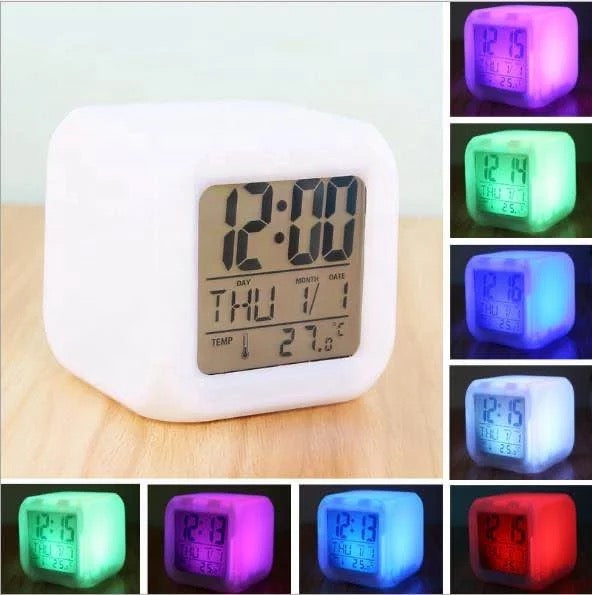 LED Color Changing Clock
