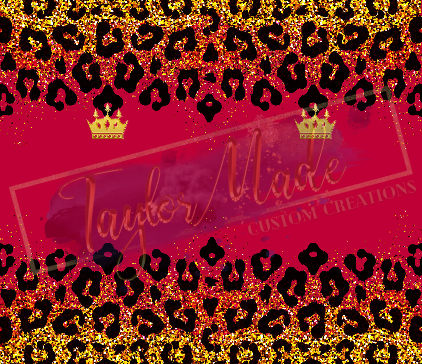 Leopard Alphabet Tumbler