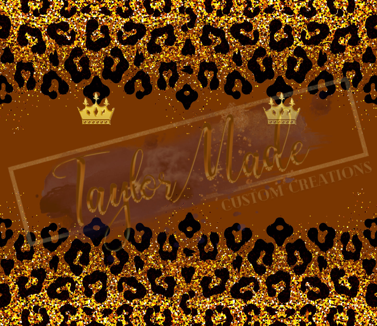 Leopard Alphabet Tumbler
