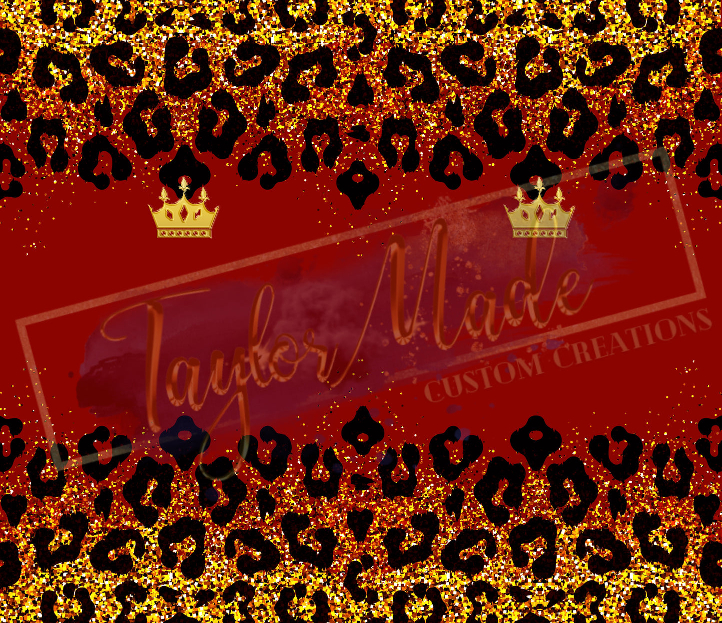 Leopard Alphabet Tumbler