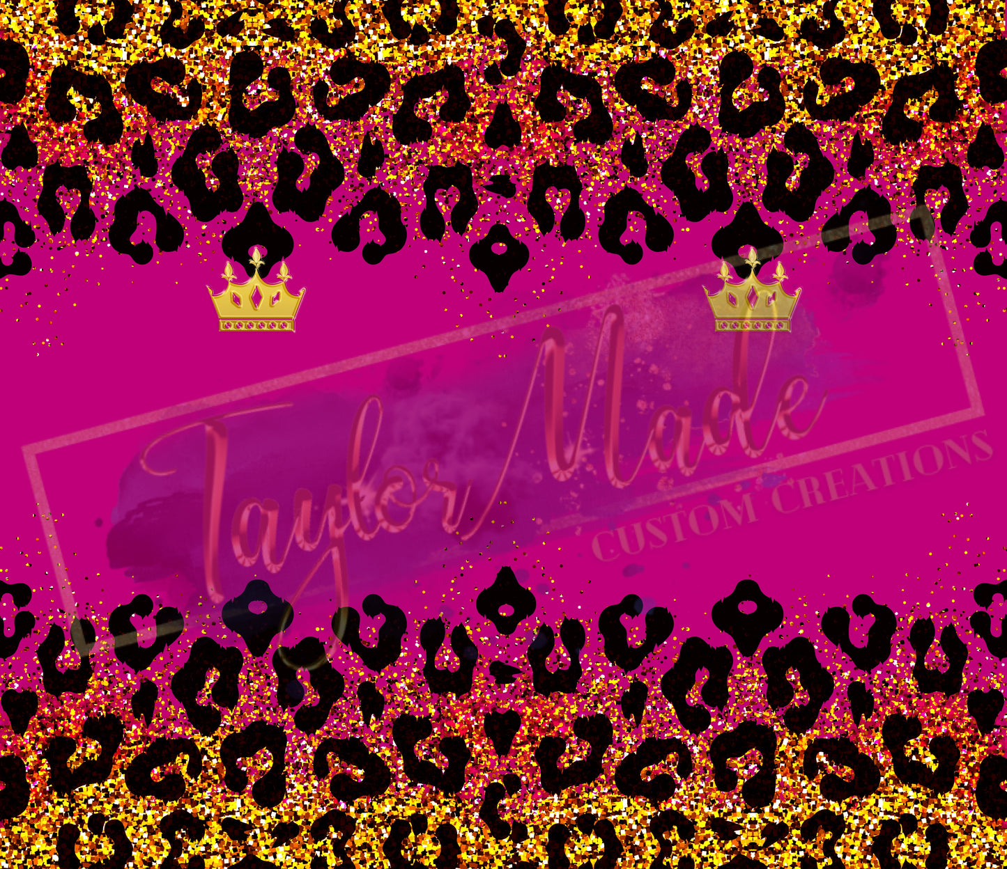 Leopard Alphabet Tumbler
