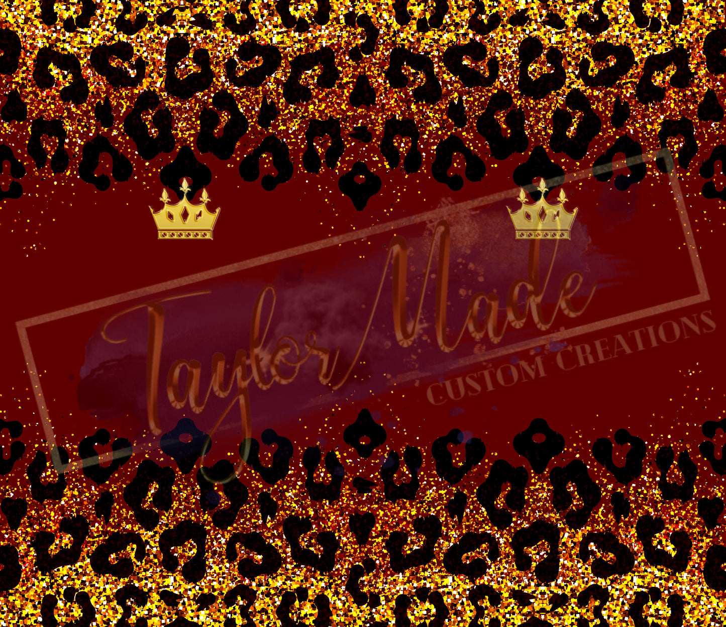 Leopard Alphabet Tumbler