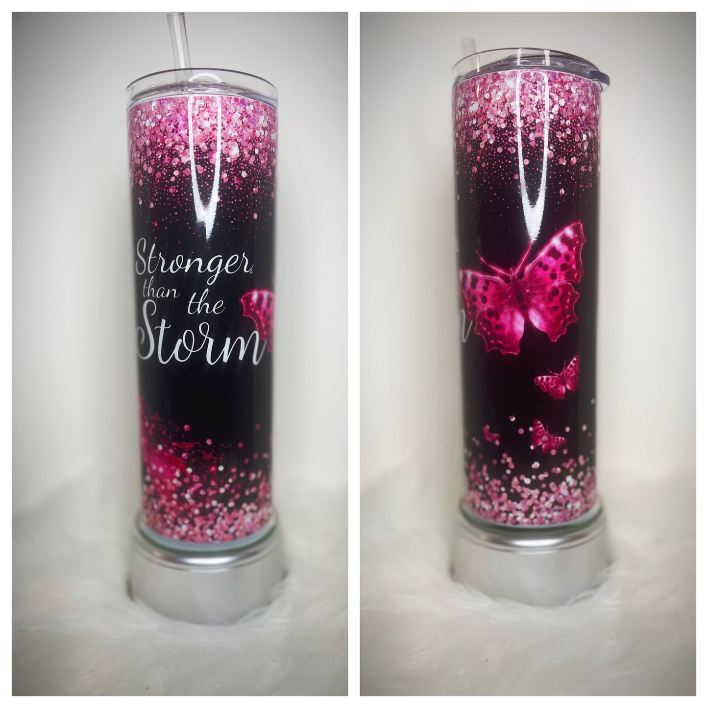 Breast Cancer Tumbler - 20 oz Tumbler
