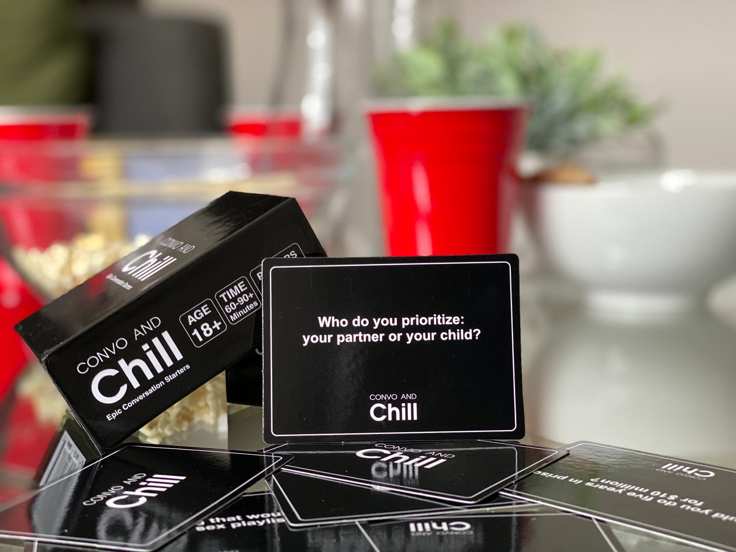Convo and Chill Card Game