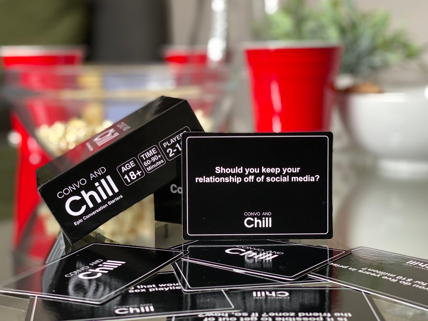 Convo and Chill Card Game