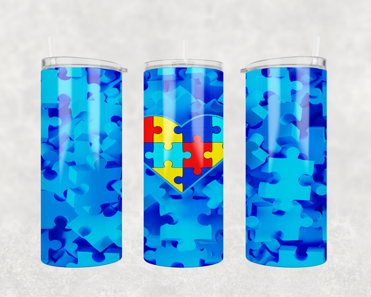 Autism Awareness - 20 oz Tumbler
