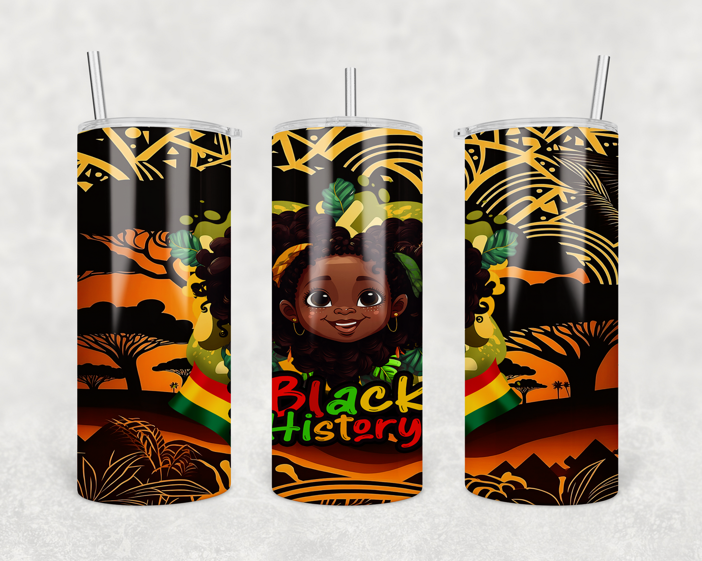 Black History Kids Tumbler