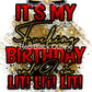 "Lit! Lit! Lit!" Birthday T-Shirt (Explicit Language)