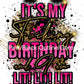 "Lit! Lit! Lit!" Birthday T-Shirt (Explicit Language)