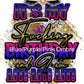 "Lit! Lit! Lit!" Birthday T-Shirt (Explicit Language)