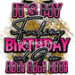 "Lit! Lit! Lit!" Birthday T-Shirt (Explicit Language)