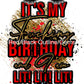 "Lit! Lit! Lit!" Birthday T-Shirt (Explicit Language)