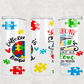 Autism/Love Needs No Words - 20 oz Tumbler