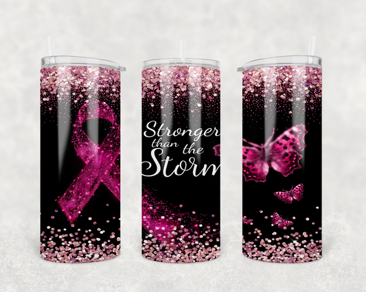 Breast Cancer Tumbler - 20 oz Tumbler