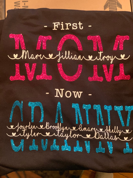 First Mom, Now Grandma T-shirt